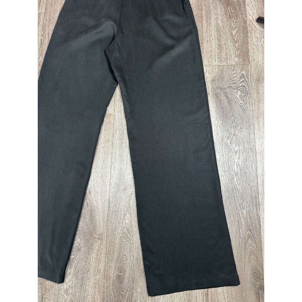 Reformation Black Pleated Relaxed Bottom Flare Pants -Sz 6~ Stylish~ - Picture 15 of 15